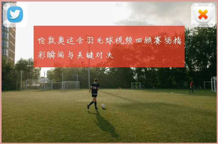 伦敦奥运会羽毛球视频回顾赛场精彩瞬间与关键对决