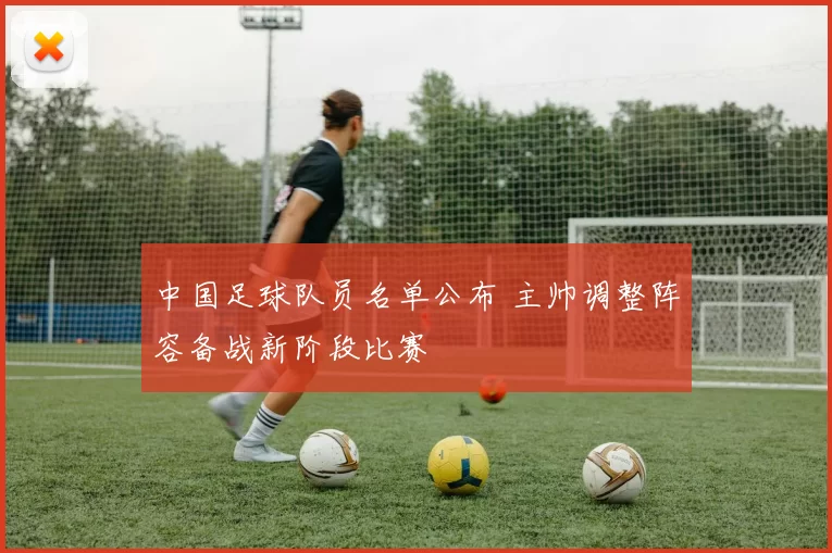 中国足球队员名单公布 主帅调整阵容备战新阶段比赛